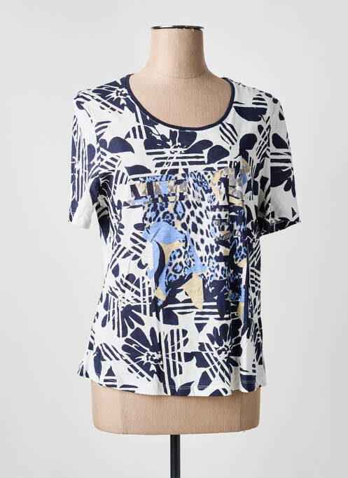 T-shirt bleu BARBARA LEBEK femme