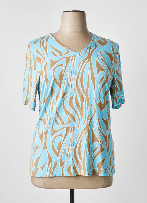 T-shirt bleu BARBARA LEBEK femme