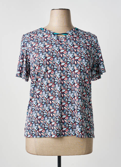 T-shirt bleu GEVANA femme