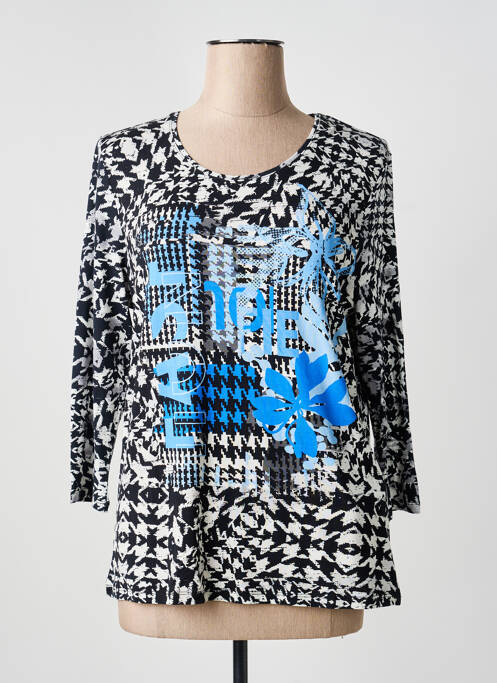 T-shirt noir BARBARA LEBEK femme