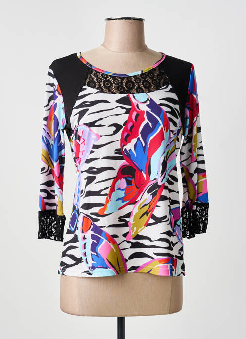 T-shirt noir OLIVIER PHILIPS femme