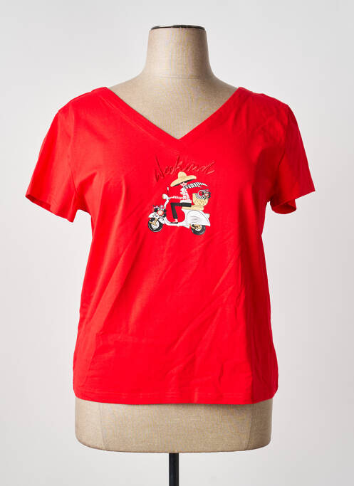 T-shirt rouge ANANKE femme