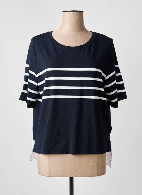 Tunique manches courtes bleu TUZZI femme