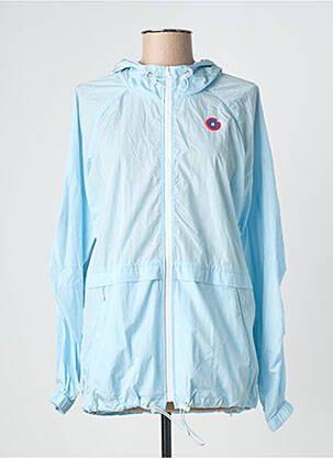 Imperméable manches longues a capuche bleu FLOTTE femme