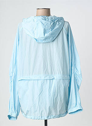 Imperméable manches longues a capuche bleu FLOTTE femme