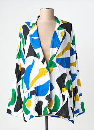 Blazer manches longues bleu LES TROPEZIENNES PAR M.BELARBI femme