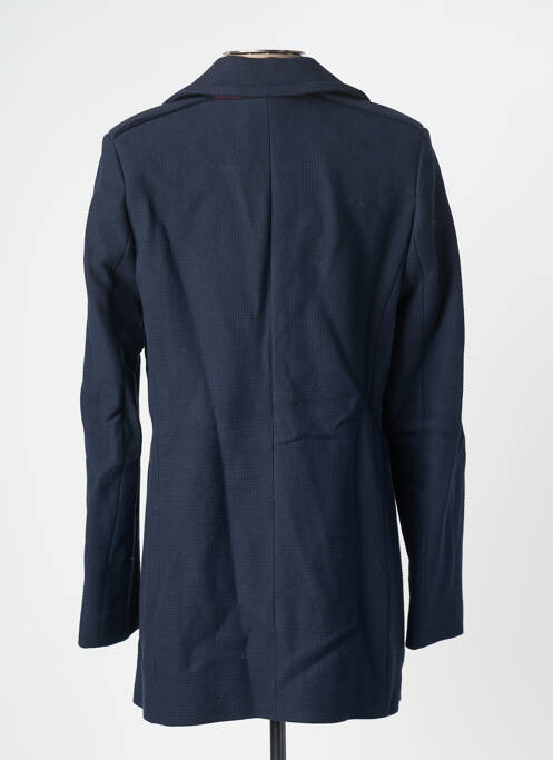 Manteau long bleu IKKS femme