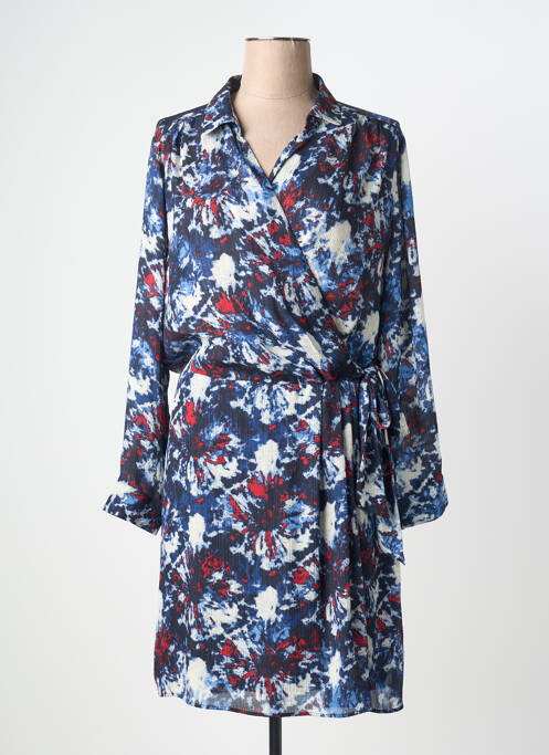 Robe mi-longue bleu IKKS femme