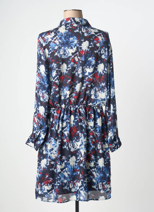 Robe mi-longue bleu IKKS femme