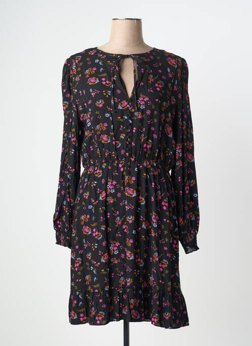 Robe mi-longue noir DES PETITS HAUTS femme