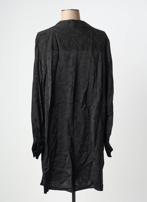 Robe mi-longue noir IKKS femme