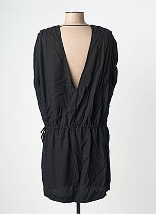 Robe mi-longue sans manche sans manche noir KARMA KOMA femme