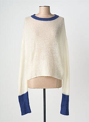 Pull stretch manches longues beige KARMA KOMA femme
