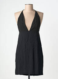 Robe courte sans manche sans manche noir KARMA KOMA femme