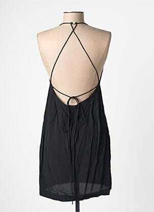 Robe courte sans manche sans manche noir KARMA KOMA femme