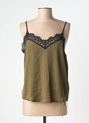 Top vert IKKS femme
