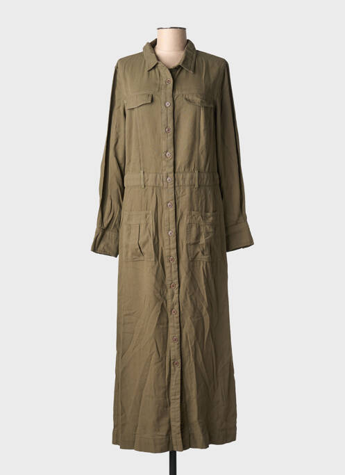 Robe longue vert IKKS femme