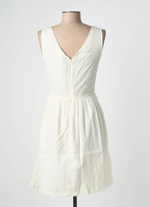 Robe mi-longue beige DES PETITS HAUTS femme