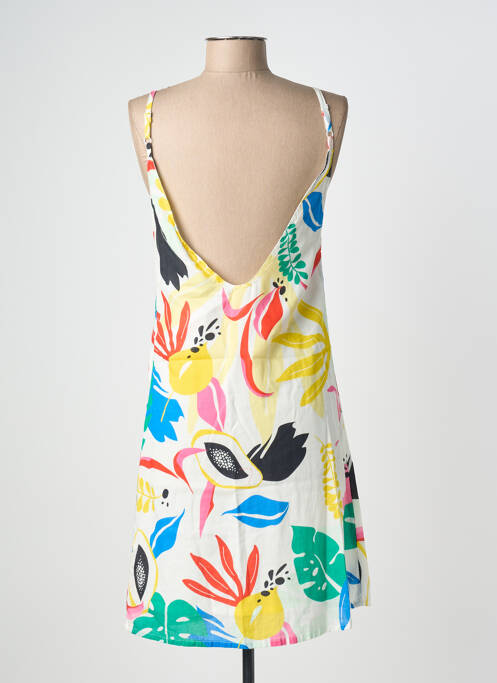 Robe mi-longue blanc LES TROPEZIENNES PAR M.BELARBI femme