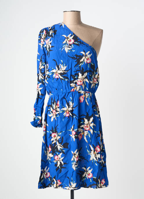 Robe mi-longue bleu IKKS femme