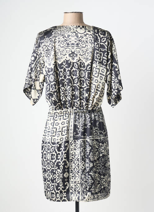 Robe mi-longue noir IKKS femme