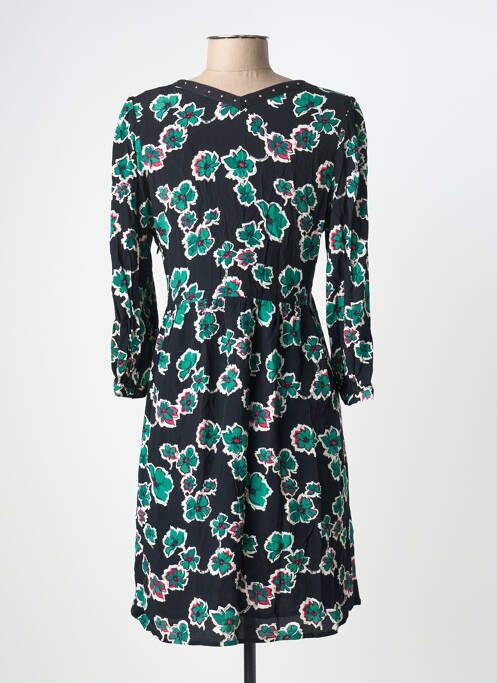 Robe mi-longue noir IKKS femme