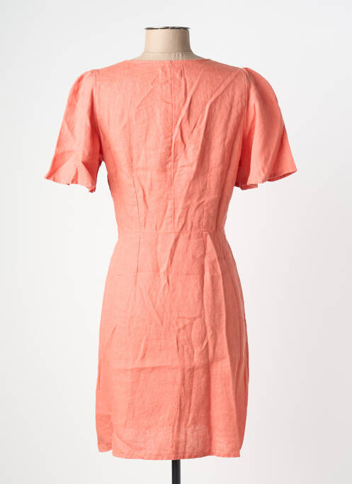 Robe mi-longue rose DES PETITS HAUTS femme