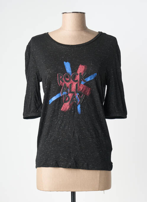 T-shirt noir IKKS femme