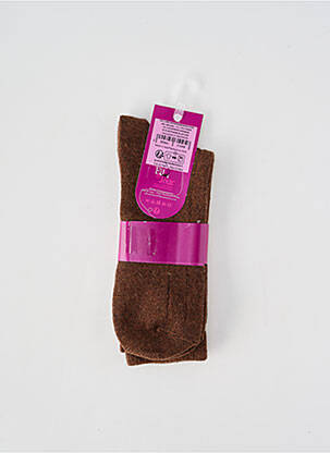 Chaussettes stretch vert FIL DE JOUR unisexe