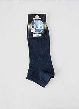 Chaussettes stretch bleu DUB & DRINO homme