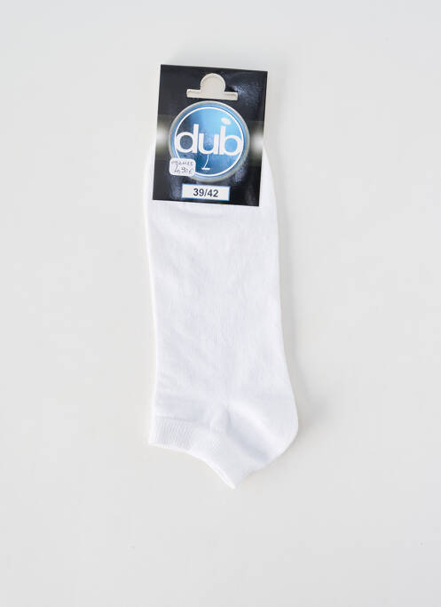Chaussettes blanc DUB & DRINO homme