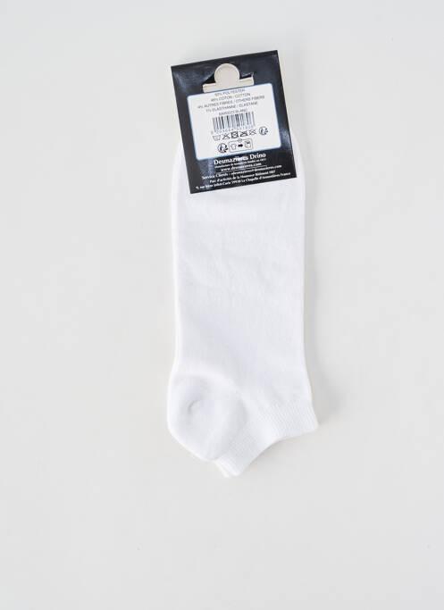 Chaussettes blanc DUB & DRINO homme