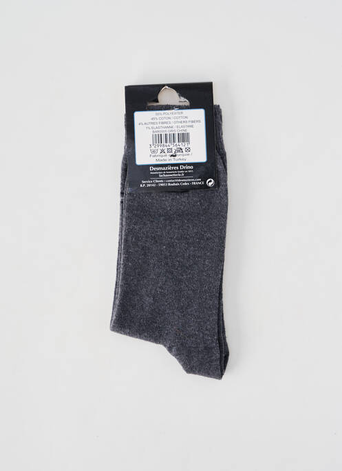 Chaussettes gris DUB & DRINO homme