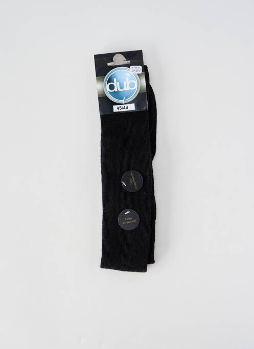 Chaussettes noir DUB & DRINO homme