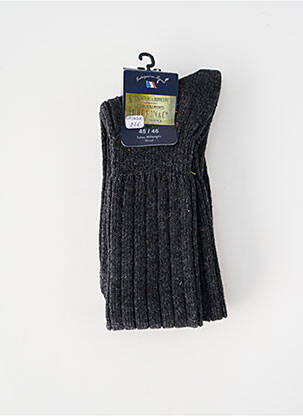 Chaussettes gris PERRIN homme