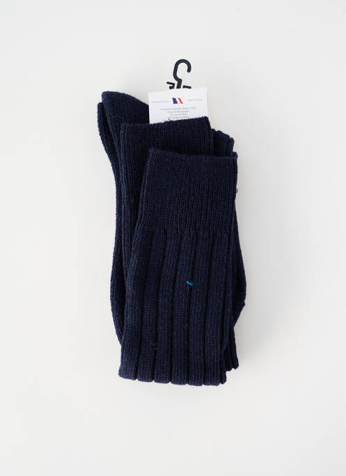 Chaussettes bleu PERRIN homme