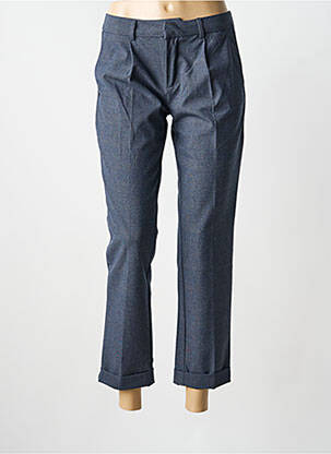 Pantalon 7/8 taille à pinces taille normale gris REIKO femme