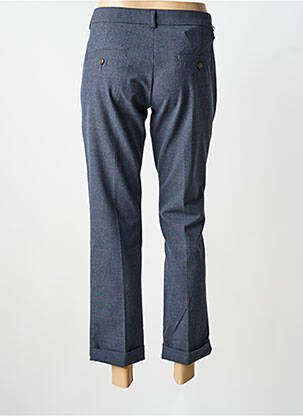 Pantalon 7/8 taille à pinces taille normale gris REIKO femme