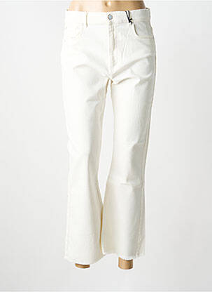 Jeans bootcut taille normale taille normale beige IKKS femme
