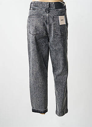Jeans boyfriend stretch taille normale noir REIKO femme