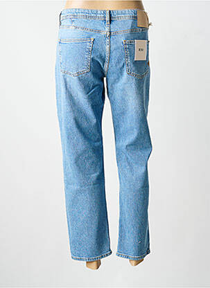 Jeans boyfriend stretch taille normale bleu REIKO femme