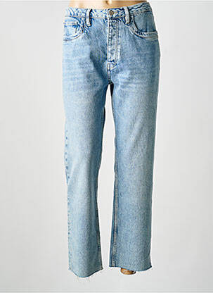 Jeans coupe droite bleu REIKO femme