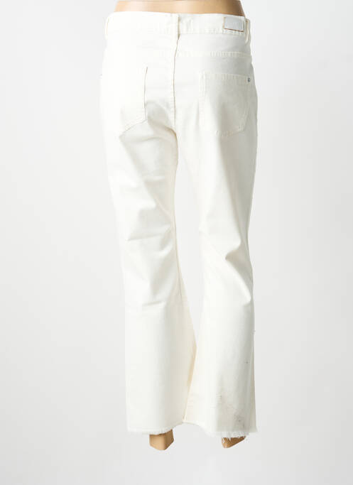 Jeans bootcut taille normale taille normale beige IKKS femme