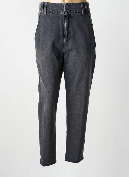 Jeans coupe droite noir REIKO femme