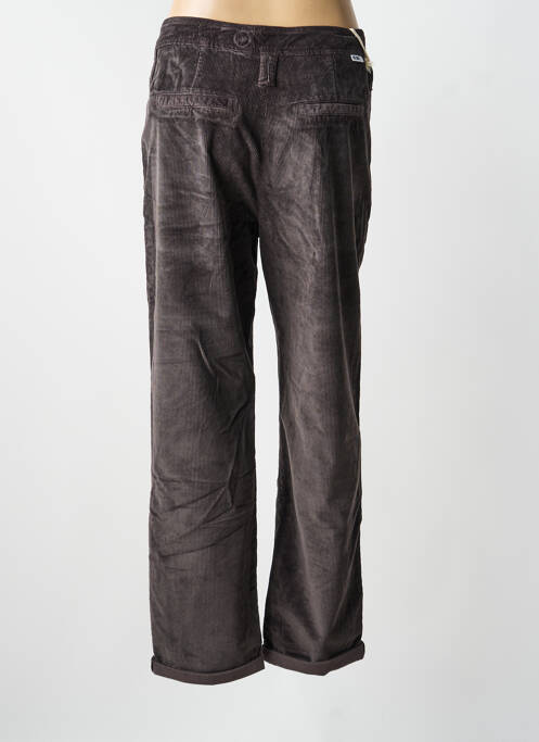Pantalon chino gris REIKO femme