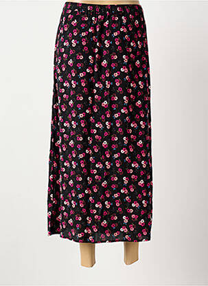 Jupe longue coupe fluide noir DES PETITS HAUTS femme