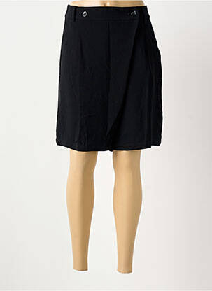 Jupe short poches noir IKKS femme