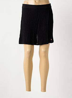 Jupe short taille élastique noir LES TROPEZIENNES PAR M.BELARBI femme