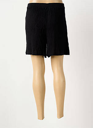 Jupe short taille élastique noir LES TROPEZIENNES PAR M.BELARBI femme