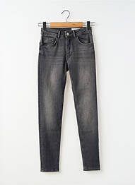 Jeans skinny taille haute taille haute gris REIKO femme